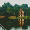 Hoan Kiem Lake Vietnam diamond painting