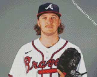 Jacob Webb Atlanta Braves diamond painting