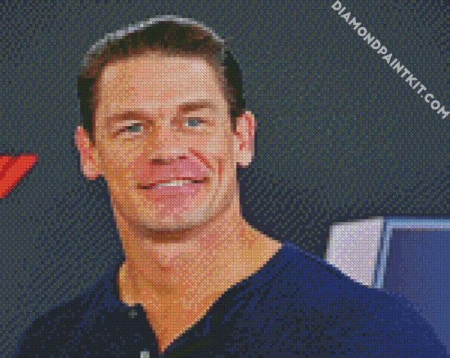 John Cena diamond painting