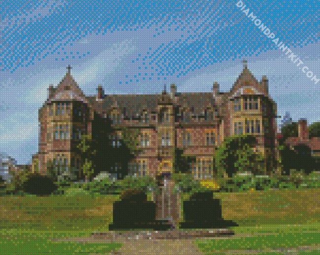 Knightshayes Court Tiverton diamond painting