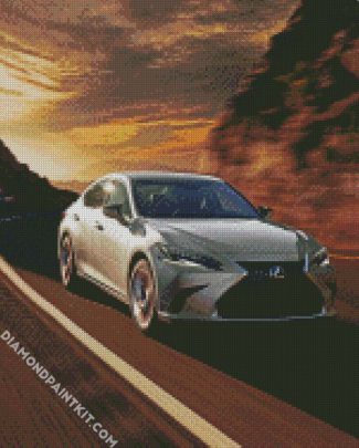 Lexus Car diamond painting