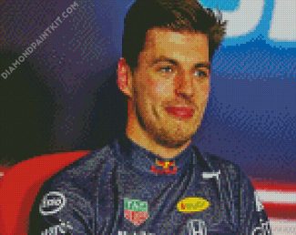 Max Emilian Verstappen Racing Driver diamond painting