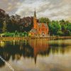 Minnewater Bruges diamond painting