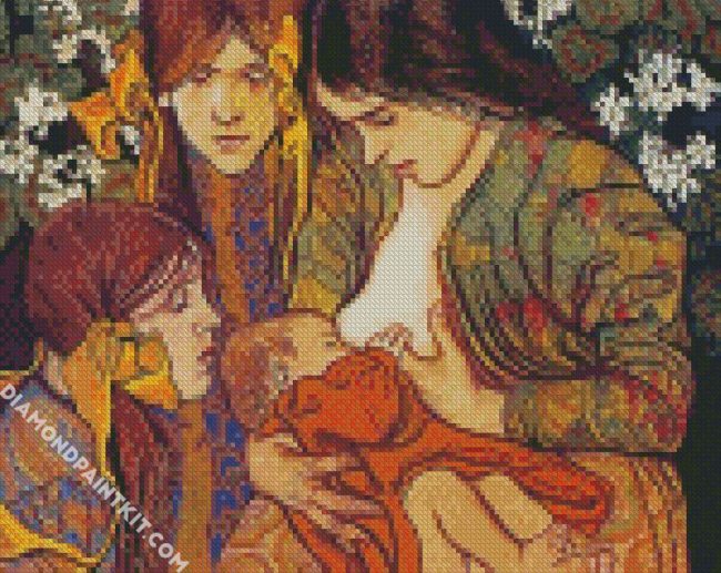 Motherhood By Wispianski diamond painting