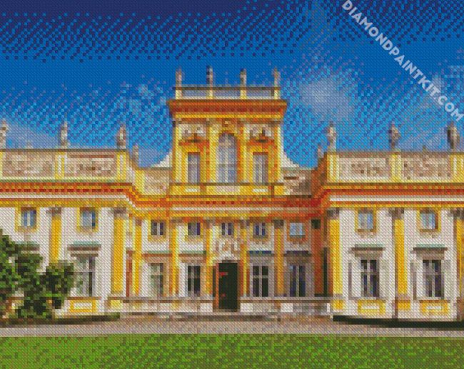 Museum Of King Jan Palace At Wilanow Warsaw diamond painting