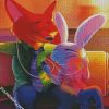 Nick Wilde And Judy Hopps Zootropolis diamond painting