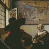 Officer And Laughing Girl By Vermeer diamond painting