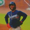 Ozzie Albies Atlanta diamond painting