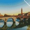 Ponte Pietra Verona diamond painting