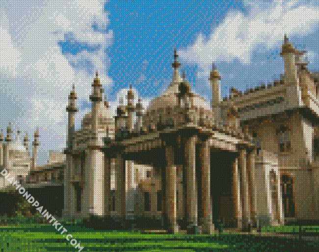 Royal Pavilion Brighton diamond painting