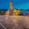 San Martino Burano Italy diamond painting