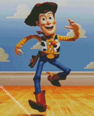 Sheriff Woody Toy Story diamond painting