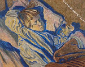 Sleeping Mietek By Wyspianski diamond painting