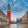 St Mark s Square Burano diamond painting