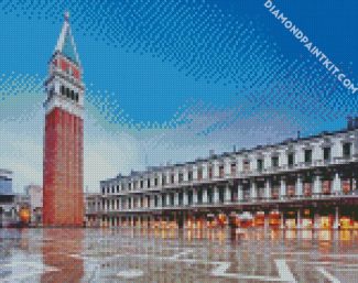 St Mark s Square Burano Italy diamond painting