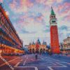 St Mark s Square Burano Italy Europe diamond painting