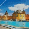 Szechenyi Thermal Bath Budapest diamond painting