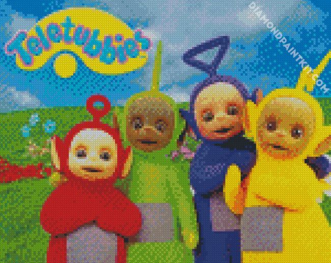 Teletubbies Show diamond painting