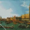 The Bucintoro By Canaletto diamond painting