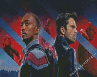 The Falcon And The Winter Soldier diamond painting