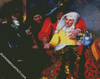 The Procuress By Vermeer diamond painting