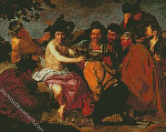 The Triumph Of Bacchus Velazquez diamond painting