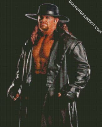 The Undertaker Wrestler diamond painting