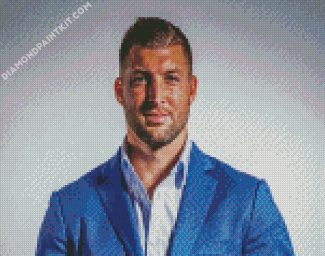 Tim Tebow diamond painting