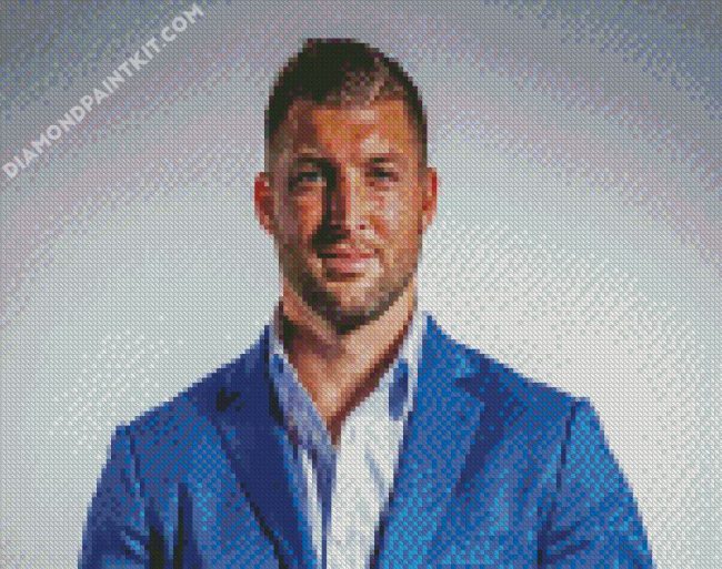 Tim Tebow diamond painting