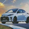 Toyota Gr Yaris diamond painting