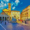 Trastevere Italy diamond painting