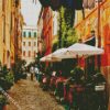 Trastevere Italy Europe diamond painting