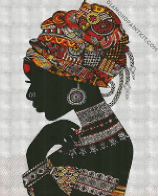 Tribal Woman diamond painting