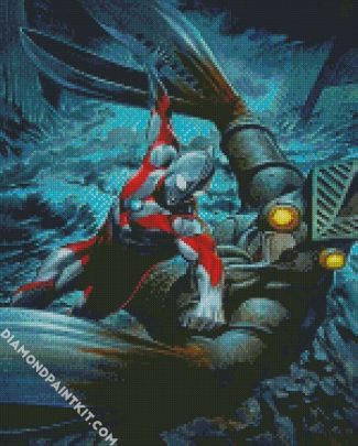 Ultraman Hero diamond painting