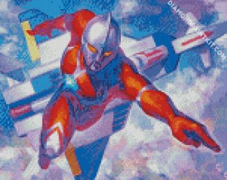 Ultraman Art diamond painting