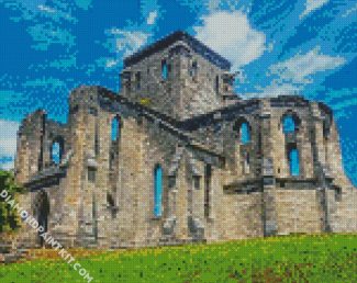 Unfinished Church Bermuda diamond painting