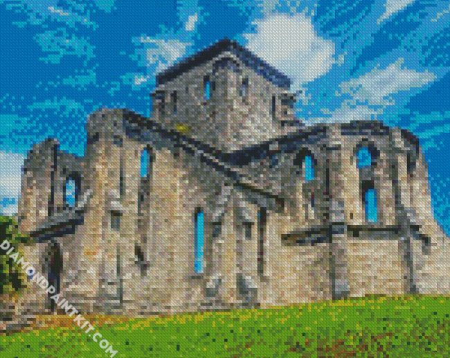 Unfinished Church Bermuda diamond painting