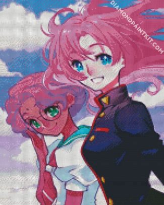 Utena And Anthy diamond painting