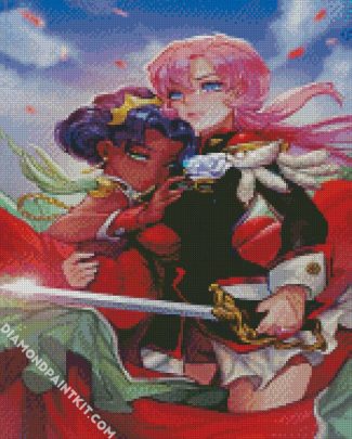 Utena Manga Anime diamond painting