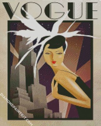 Vogue Lady diamond painting