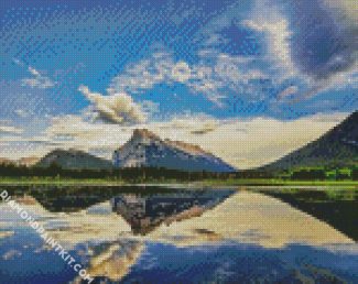 Vermilion Lakes Canada diamond painting