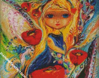 Virgo Lady diamond painting