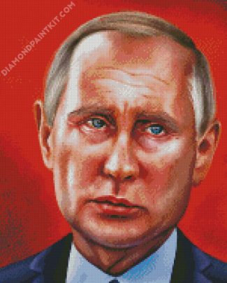 Vladimir Putin Illustration diamond painting