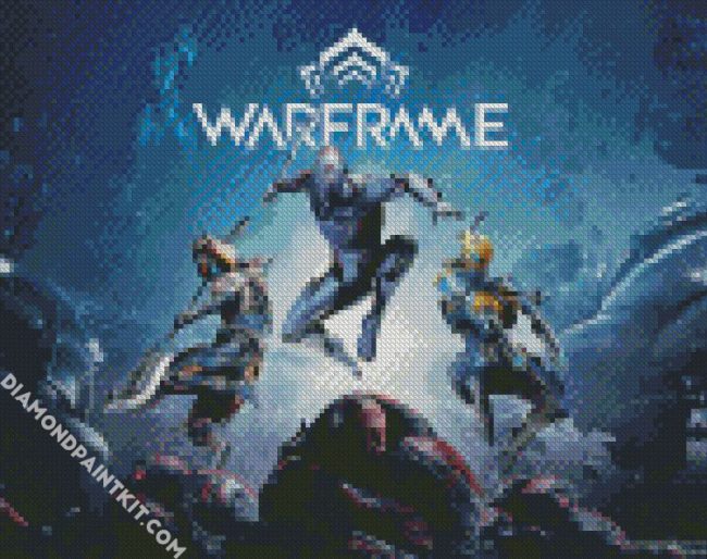 Warframe Video Game diamond painting