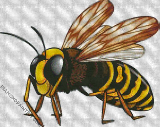 Wasp Insect diamond painting