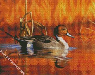 Waterfowl Duck diamond painting