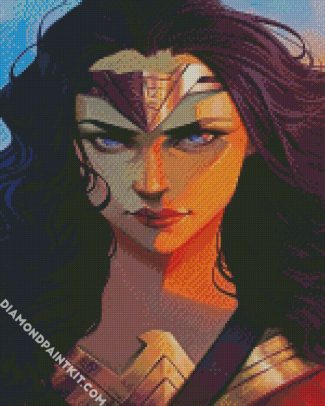 Wonder Woman Marvel diamond painting