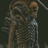 Xenomorph diamond painting