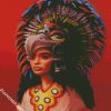 Xochiquetzal Woman diamond painting