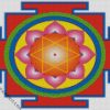 Yantra diamond painting